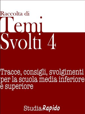 cover image of Temi svolti 4